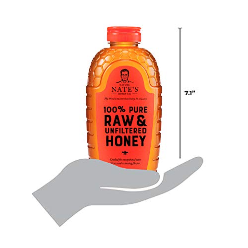 Nature Nate’S 100% Pure Raw &Amp; Unfiltered Honey, Certified Gluten