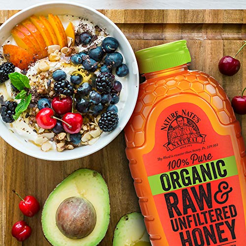Nature Nate’S Usda Certified Organic, Raw &Amp; Unfiltered Honey; 16