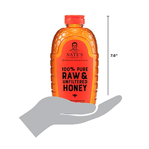 Nature Nate’S 100% Pure Raw &Amp; Unfiltered Honey; 40-Oz. Squeeze B