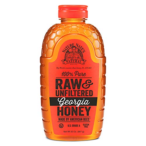 Nature Nates 100% Pure Raw &Amp; Unfiltered Georgia Honey; 32 Oz; C