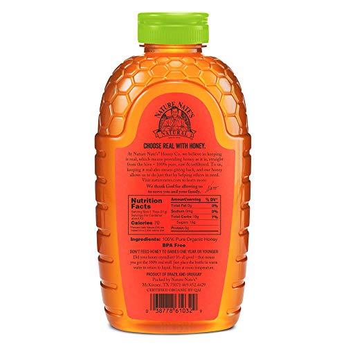Nature Nates, 32 Ounce, Organic, 100% Pure, Raw And Unfiltered