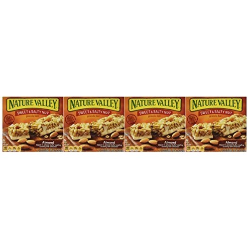 Nature Valley, Sweet &Amp; Salty Almond Granola Bars, 7.4Oz Box Pac