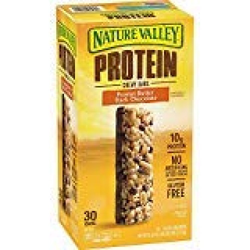 Nature Valley Peanut Butter Dark Chocolate Protein Chewy Bars, 1