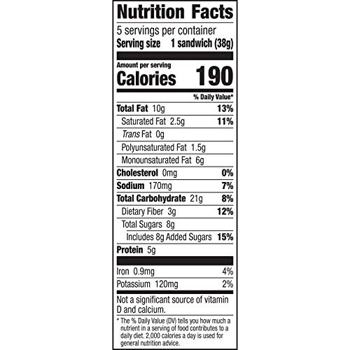 Nature Valley Biscuits With Peanut Butter, 5Ct , 675 Oz Pack Of