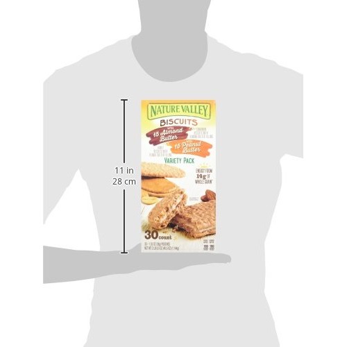 Nature Valley Biscuit Variety Pack 30 X 1.35 Oz, 40.5 Ounce