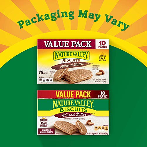 Nature Valley Biscuits Almond Butter Breakfast Biscuits W/ Nut F