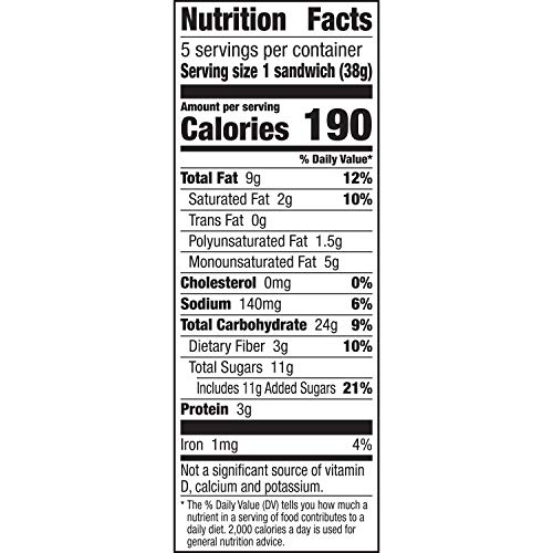 Nature Valley Breakfast Biscuits, Breakfast Sandwich, Almond But