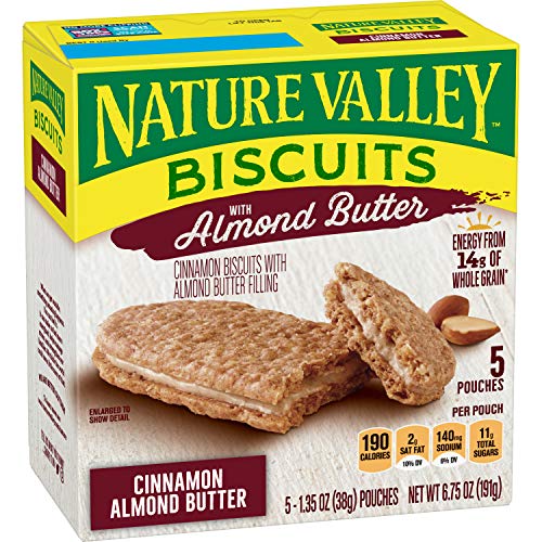 Nature Valley Breakfast Biscuits, Breakfast Sandwich, Almond But