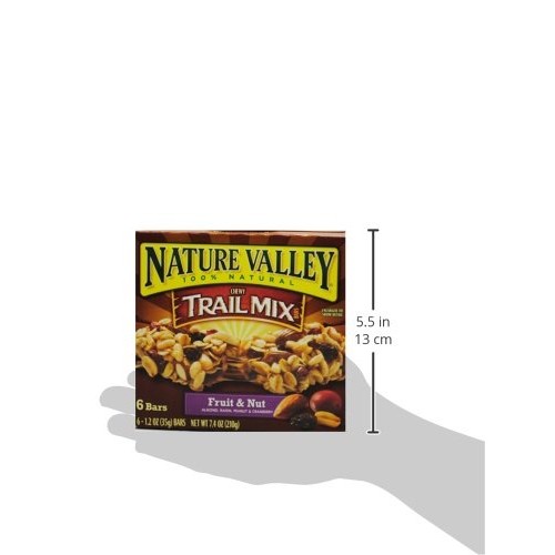 Nature Valley Chewy Granola Bar, Trail Mix, Fruit And Nut, 7.4 O