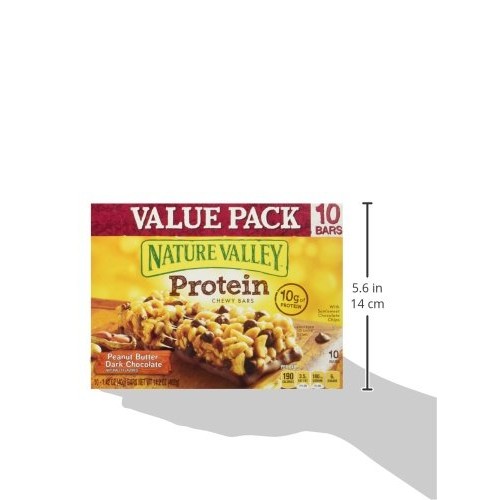 Nature Valley Chewy Granola Bars, Protein, Peanut Butter Dark Ch