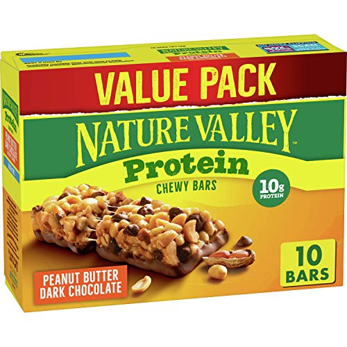 Nature Valley Chewy Granola Bars, Protein, Peanut Butter Dark Ch