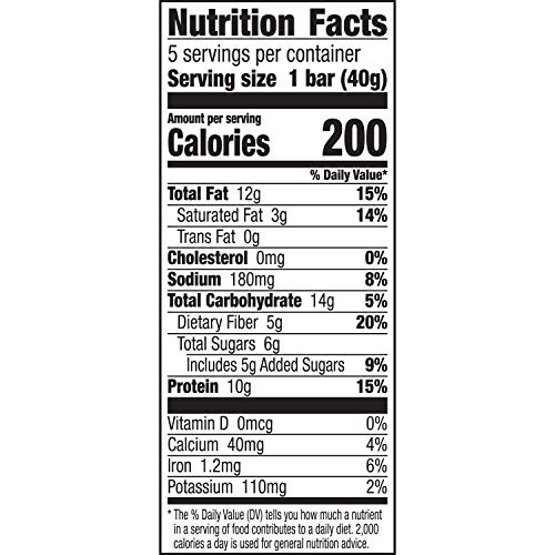 Nature Valley Chewy Granola Bars, Salted Caramel Nut, Protein, 5