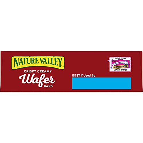 Nature Valley Crispy Creamy Wafer Bars Peanut Butter 5Count Pac