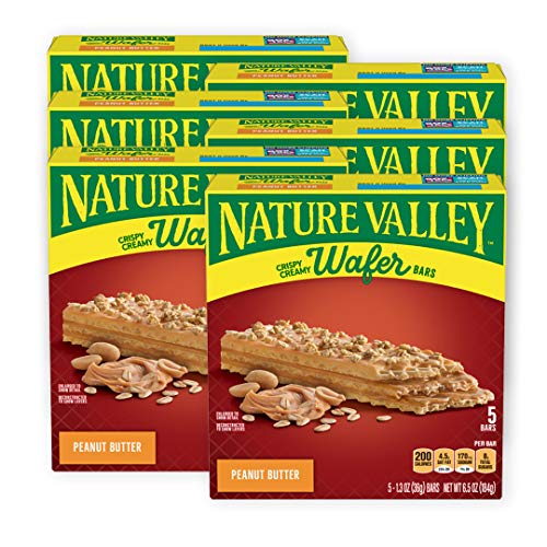 Nature Valley Crispy Creamy Wafer Bars Peanut Butter 5Count Pac