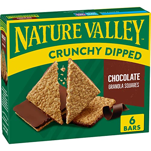 Nature Valley Crunchy Dipped Granola Squares, Oats and Chocolate...