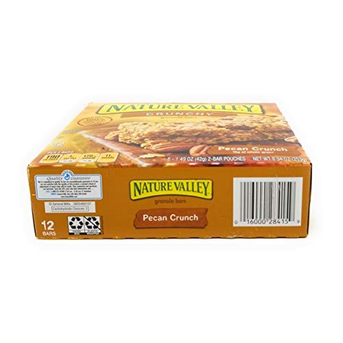 Nature Valley, Crunchy Granola Bars, Pecan Crunch, 8.9Oz Box Pa