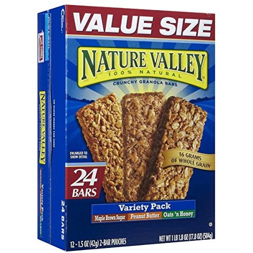 Nature Valley Crunchy Granola Bars, Variety Pack - 0 - 17.8 oz -...