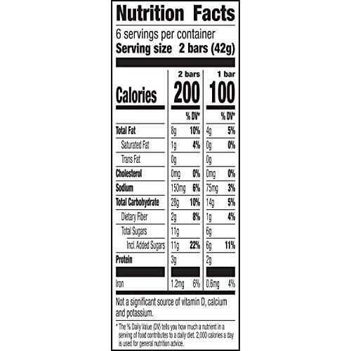 Nature Valley Granola Bars, Chrunchy, Pecan Crunch, 8.94 Oz.