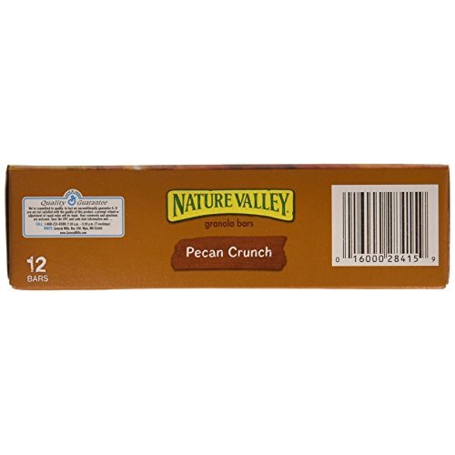 Nature Valley Granola Bars, Chrunchy, Pecan Crunch, 8.94 Oz.