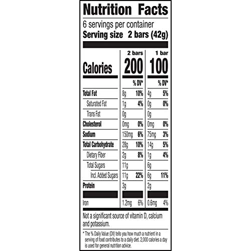 Nature Valley Granola Bars, Chrunchy, Pecan Crunch, 8.94 Oz.