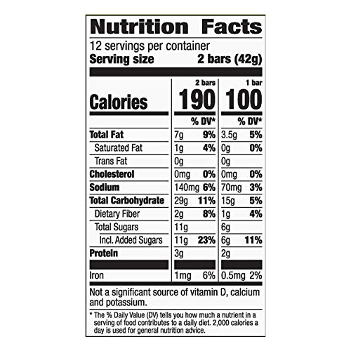 Nature Valley Granola Bars, Crunchy Oats N Honey, 17.88 Oz
