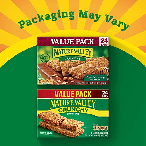 Nature Valley Granola Bars, Crunchy Oats N Honey, 17.88 Oz