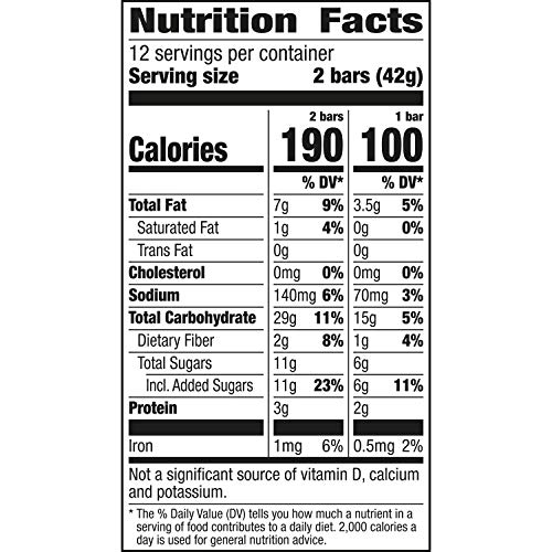 Nature Valley Granola Bars, Crunchy Oats N Honey, 17.88 Oz