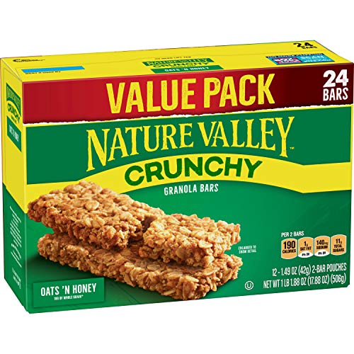 Nature Valley Granola Bars, Crunchy Oats N Honey, 17.88 Oz