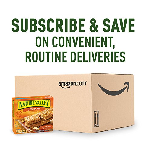 Nature Valley Granola Bars, Crunchy, Peanut Butter, 6 Pouches -