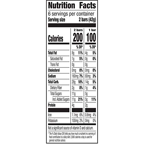 Nature Valley Granola Bars Crunchy Peanut Butter, 8.94 Oz