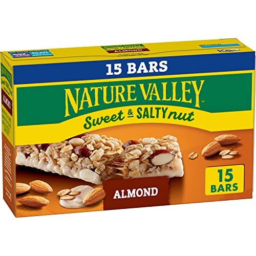 Nature Valley Granola Bars, Sweet and Salty Nut, Almond, 1.2 oz,...