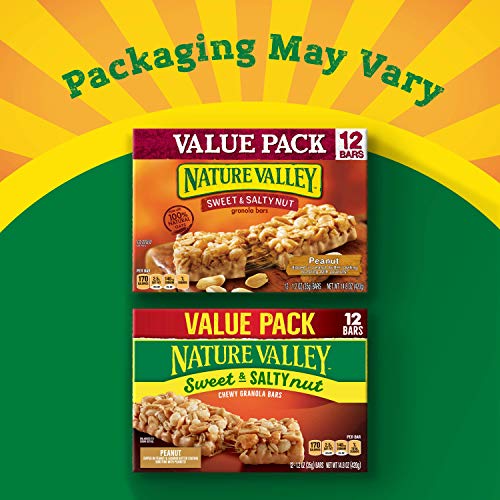 Nature Valley Granola Bars, Sweet &Amp; Salty Nut, Peanut Granola Ba