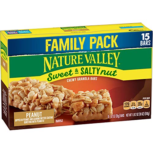 Nature Valley Granola Bars, Sweet &Amp; Salty Nut, Peanut Granola Ba