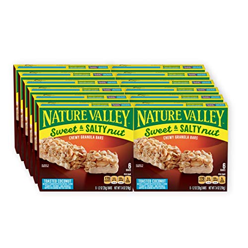 Nature Valley Granola Bars, Sweet And Salty Nut, Toasted Coconut
