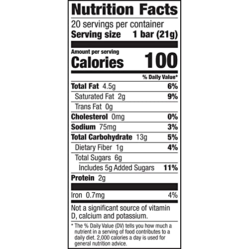 Nature Valley Mini Granola Bars, Dark Chocolate Peanut Almond, 2...