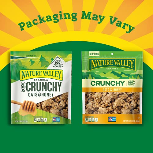 Nature Valley Granola Crunch, Clusters, Oats N Honey, 16 Oz