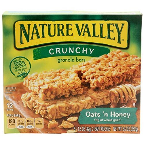 Nature Valley Oats N Honey Granola Bars 8.94 Oz
