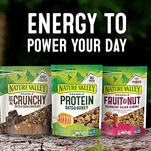 Nature Valley Oats N Honey Granola Crunch, 16 Ounce Pack Of 3