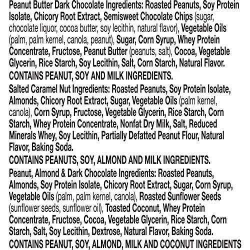 Nature Valley Peanut Butter Dark Chocolate, Salted Caramel Nut,