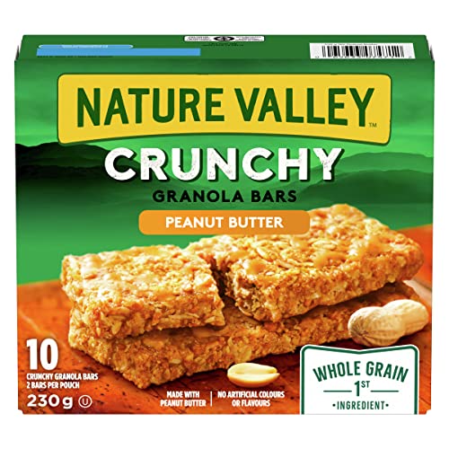 Nature Valley Peanut Butter Granola Bars, 10-Count, 230g/8.1 oz....