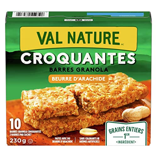 Nature Valley Peanut Butter Granola Bars, 10-Count, 230g/8.1 oz....
