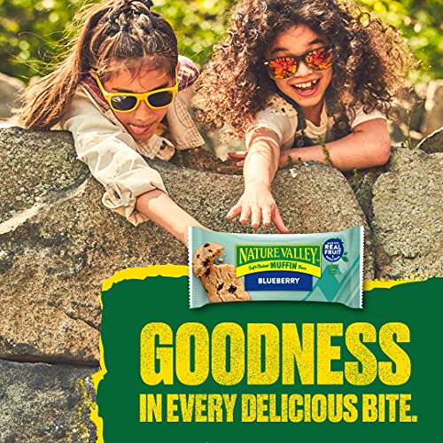 Nature Valley Soft-Baked Muffin Bars Blueberry, 6.2 oz, 5 ct Pa...