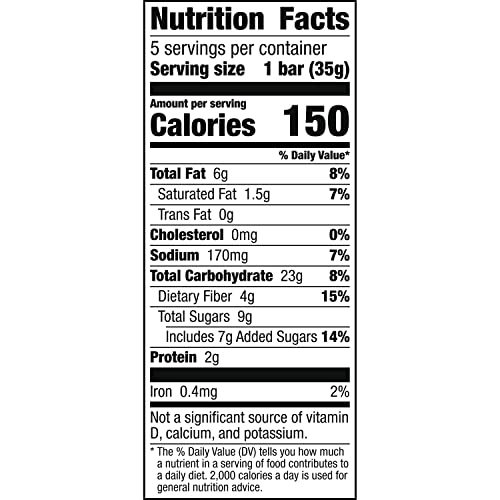 Nature Valley Soft-Baked Muffin Bars, Blueberry, Snack Bars, 1.2...