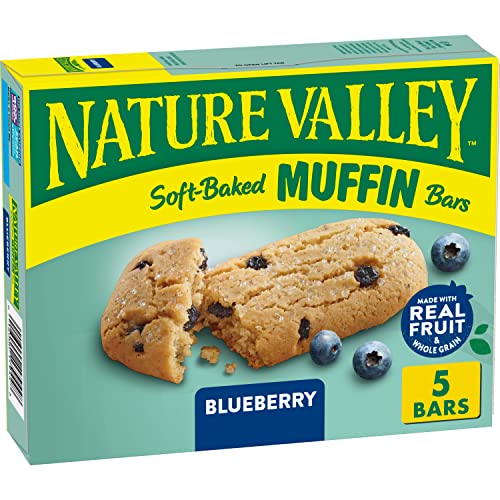 Nature Valley Soft-Baked Muffin Bars, Blueberry, Snack Bars, 1.2...