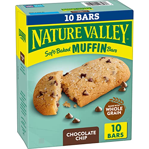 Nature Valley Soft-Baked Muffin Bars, Chocolate Chip, Snack Bars