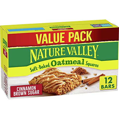Nature Valley Soft-Baked Oatmeal Squares, Cinnamon Brown Sugar,