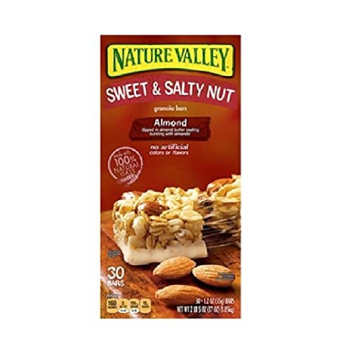 Nature Valley Sweet &Amp; Salty Almond Bar 30 Ct., 1.2 Oz. Bars - Scs