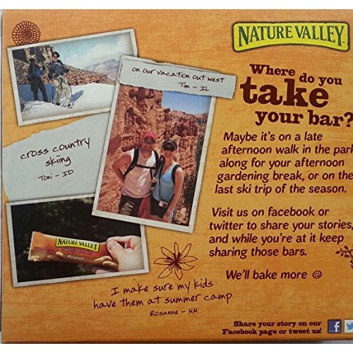 Nature Valley Sweet &Amp; Salty Chocolate Pretzel Nut Granola Bars,
