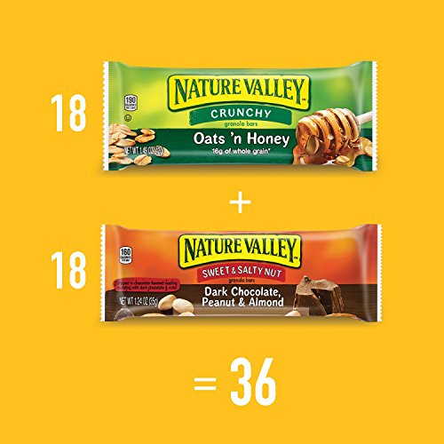 Nature Valley, Sweet &Amp; Salty Dark Chocolate Peanut Almond, Bulk