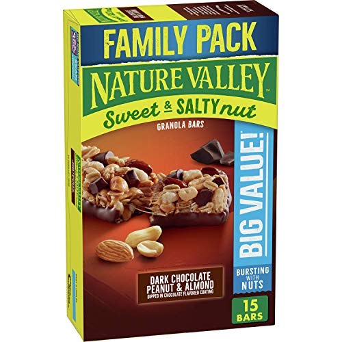 Nature Valley Sweet &Amp; Salty Nut Dark Chocolate Peanut &Amp; Almond G